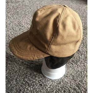 VTG USA Thinsulate Men's Tan Duck Canvas Trapper Hunting Hat Ear Flap Size M